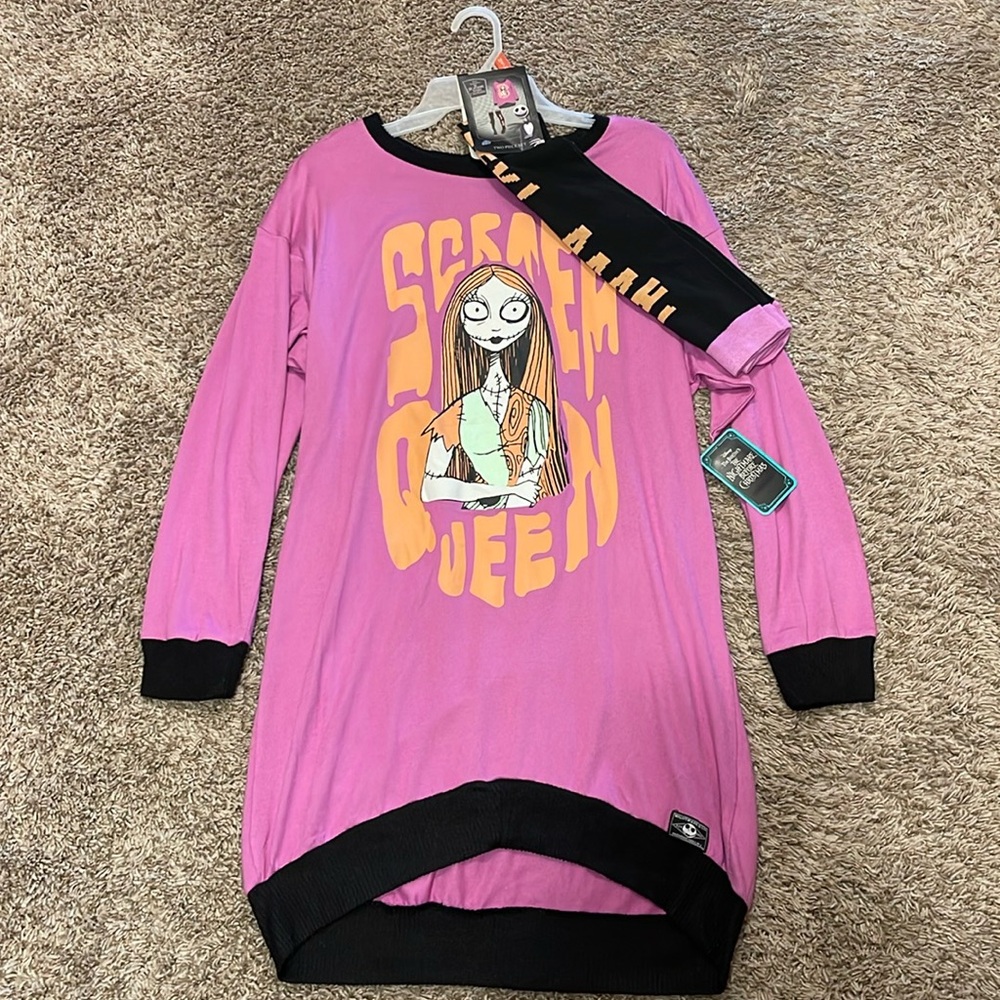 Tim Burton’s The Nightmare Before Christmas 2 Piece Pajama Set